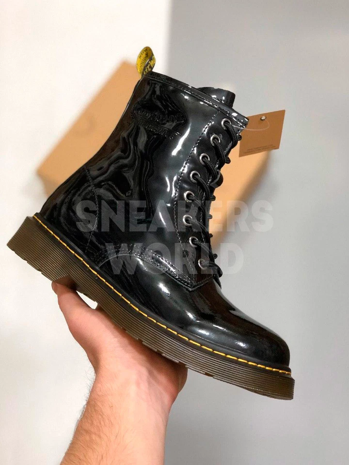 Dr Martens 1460 Black с мехом