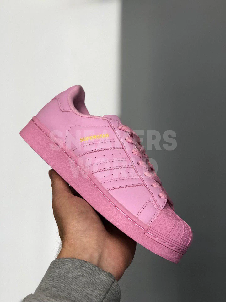 Adidas Superstar розовые