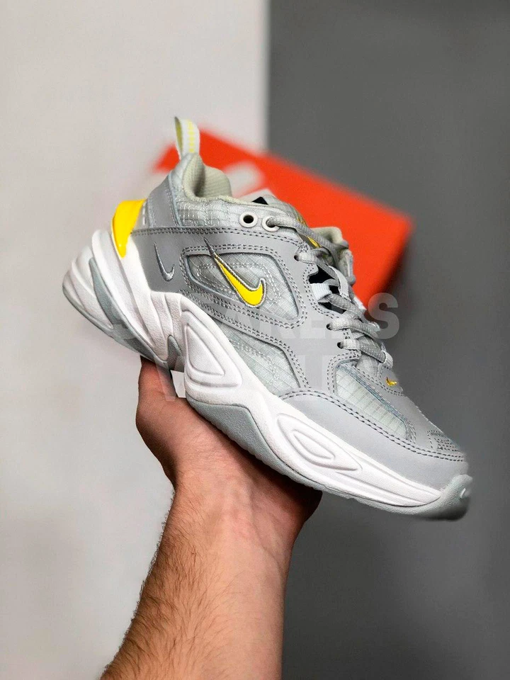 Nike M2K Tekno серые женские