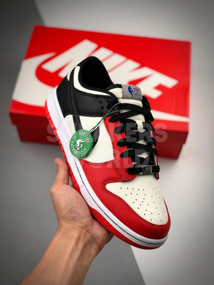 Nike Dunk Low EMB NBA 75th Anniversary Chicago