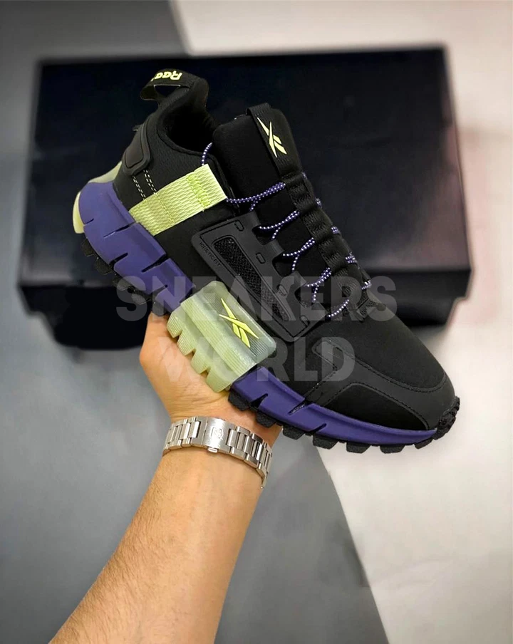 Reebok Zig Kinetica Edge Black Purple