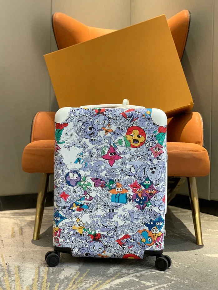 Чемодан Louis Vuitton LV Horizon 55 Monogram Comics Multicolor