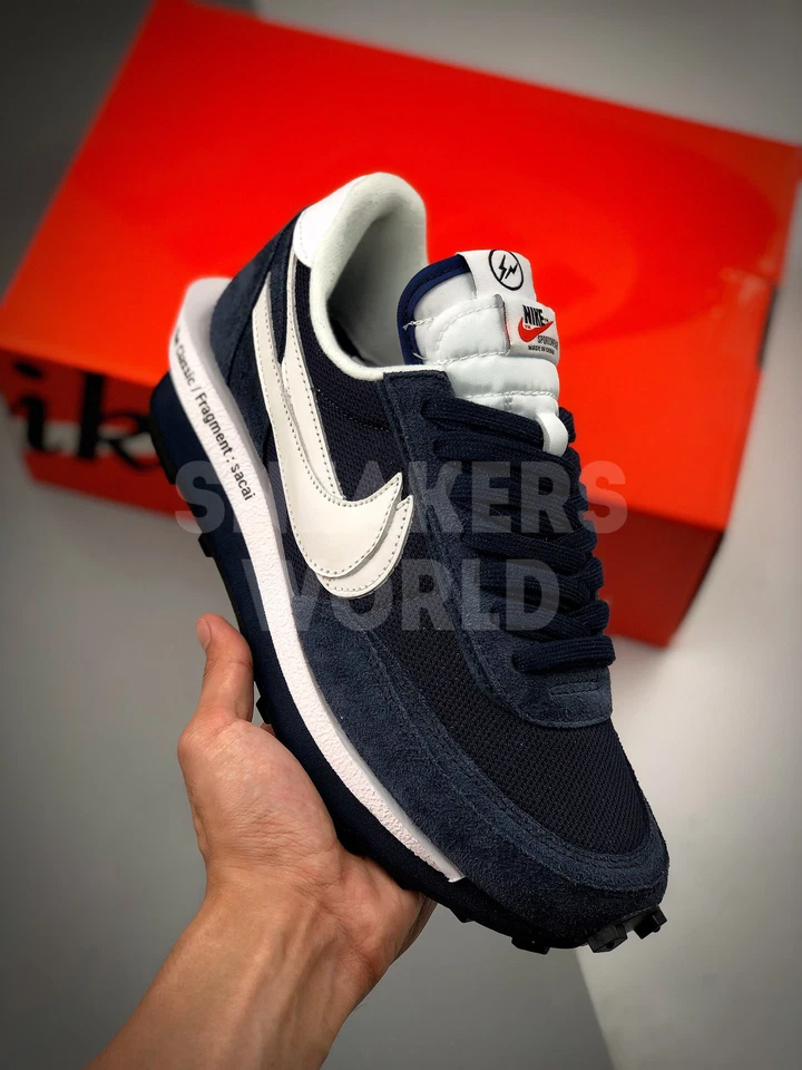 Nike LD Waffle SF Sacai Fragment Blue Void