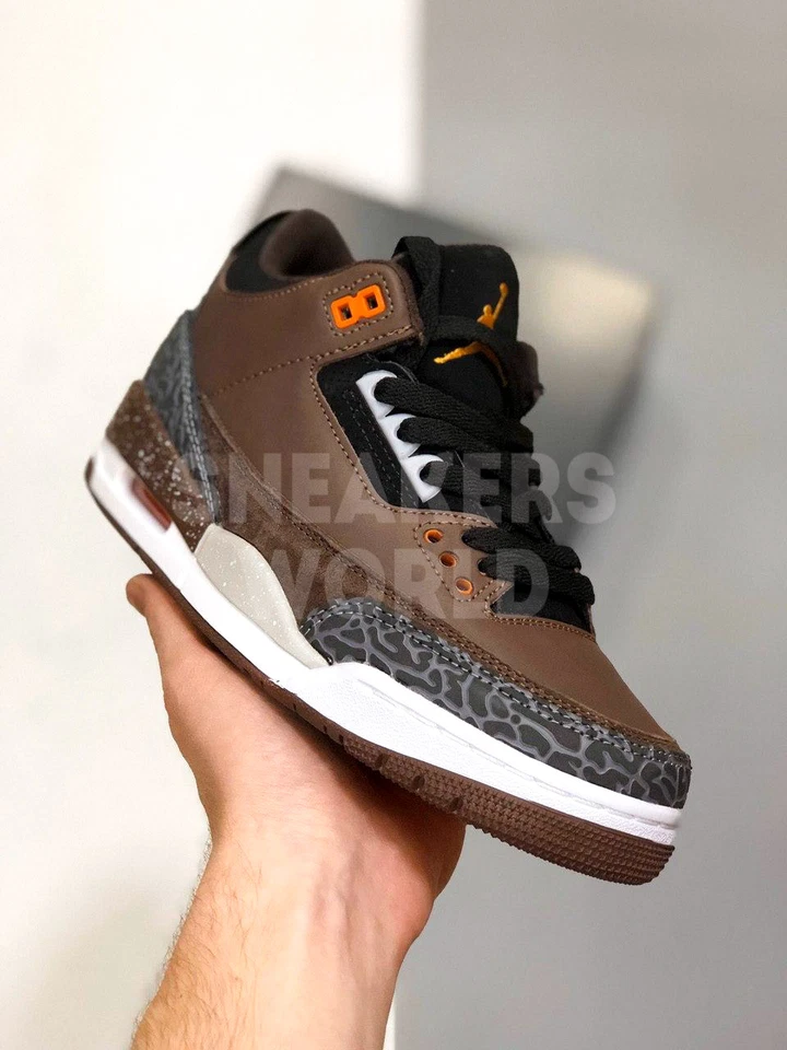 Air Jordan 3 Retro коричневые