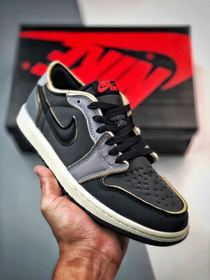Nike Air Jordan 1 Low OG EX Black Smoke Grey