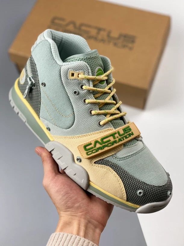 Travis Scott X Nike Air Trainer 1 Grey Haze