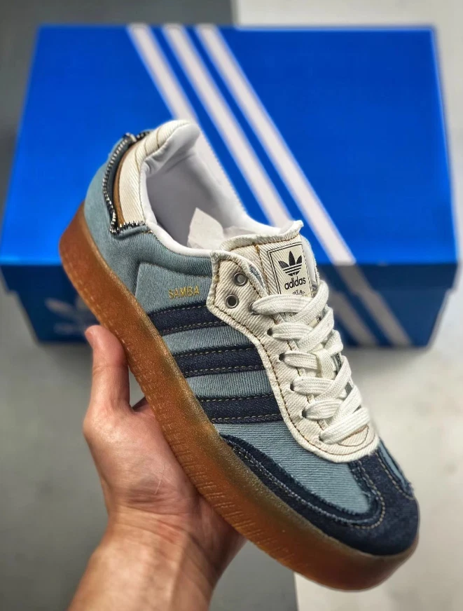 Adidas Sambae Atmos Pink Denim