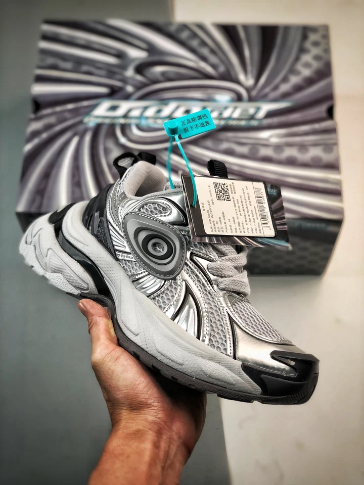OLD ORDER TURBO GT SNEAKER SILVER