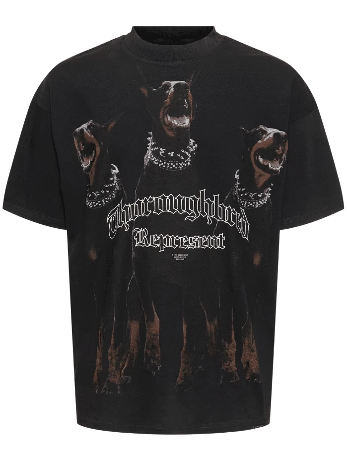 Футболка Represent Thoroughbred Doberman Black