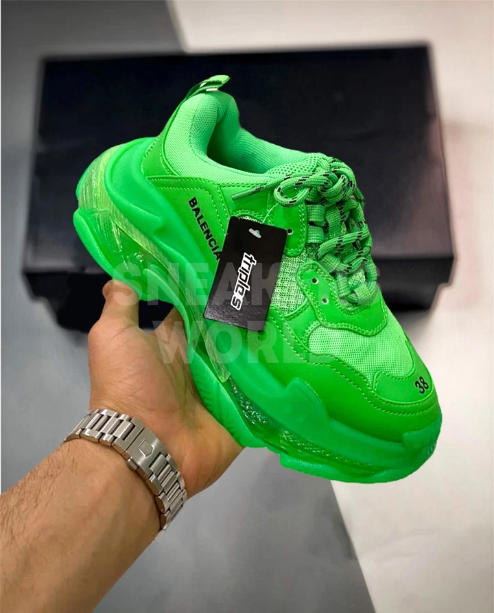 Balenciaga Triple S Green Neon