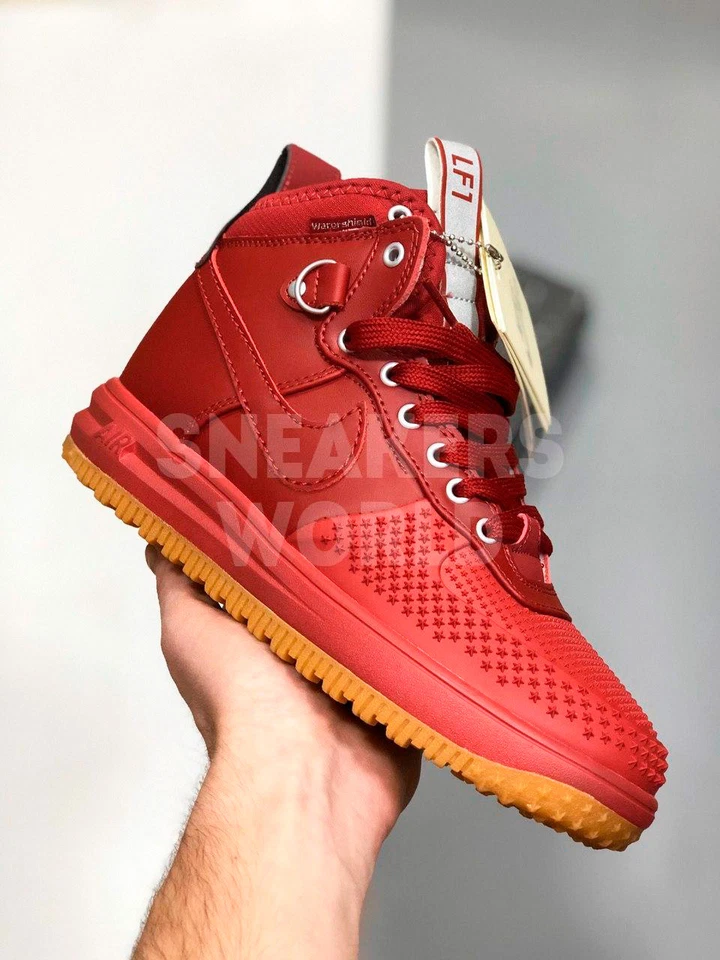 Nike Lunar Force 1 Duckboot 16 красные