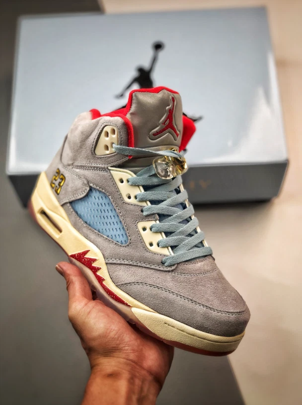 Trophy Room x Air Jordan 5 Retro Ice Blue