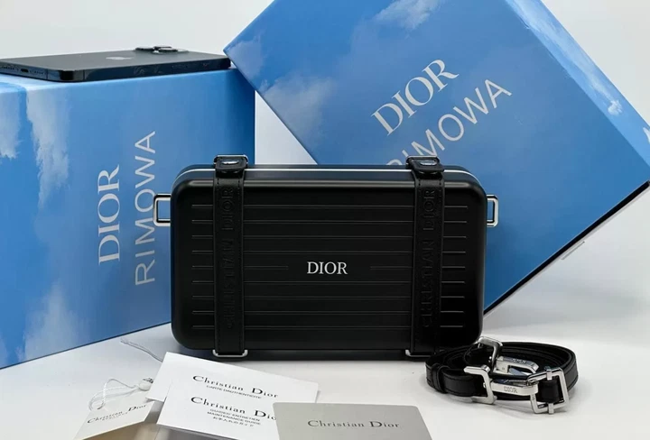 Клатч Dior x Rimowa Black