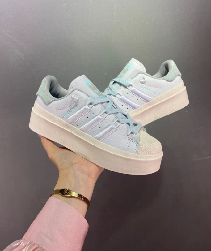 Adidas Superstar Bonega White Almost Blue