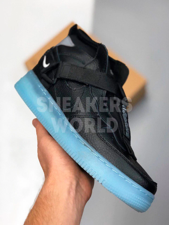 Nike Air Force 1 Mid Utility черные