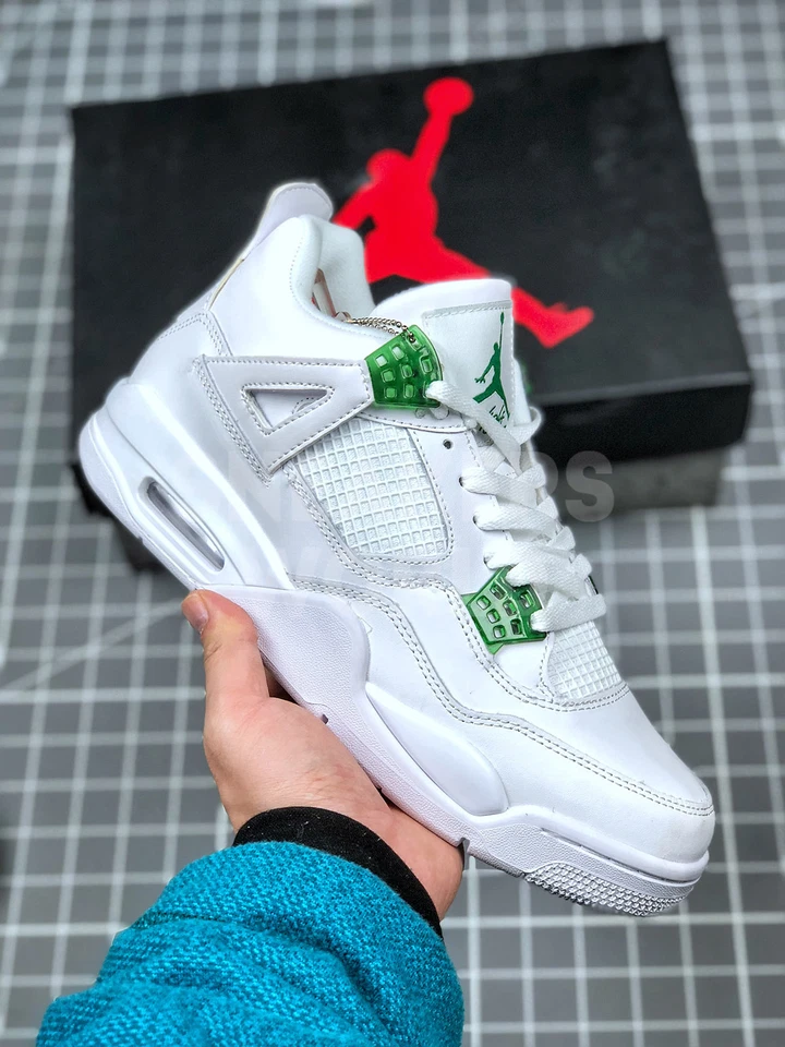 Nike Air Jordan 4 Green Metallic