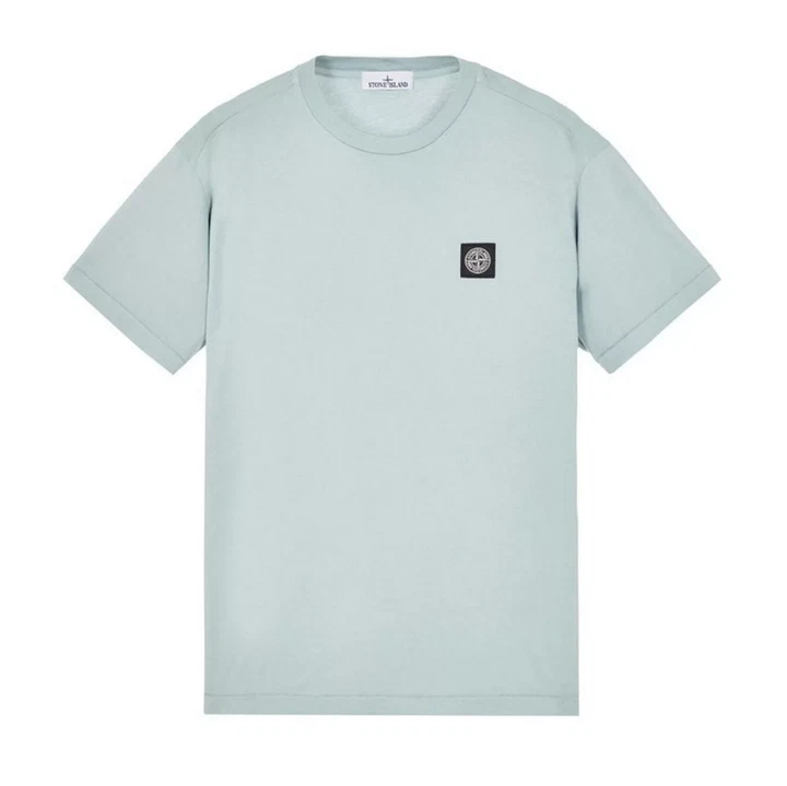Футболка Stone Island Patch Logo T-Shirt Sky Blue