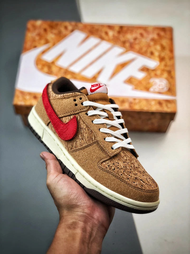 CLOT x Nike Dunk Low Cork