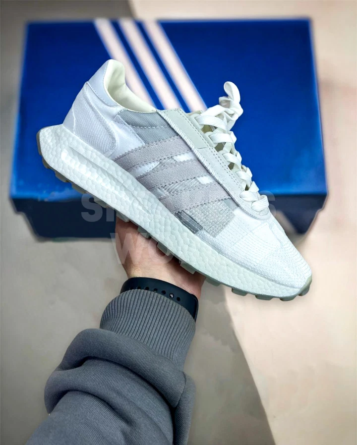 Adidas ZX 500 RM White Grey · Серый