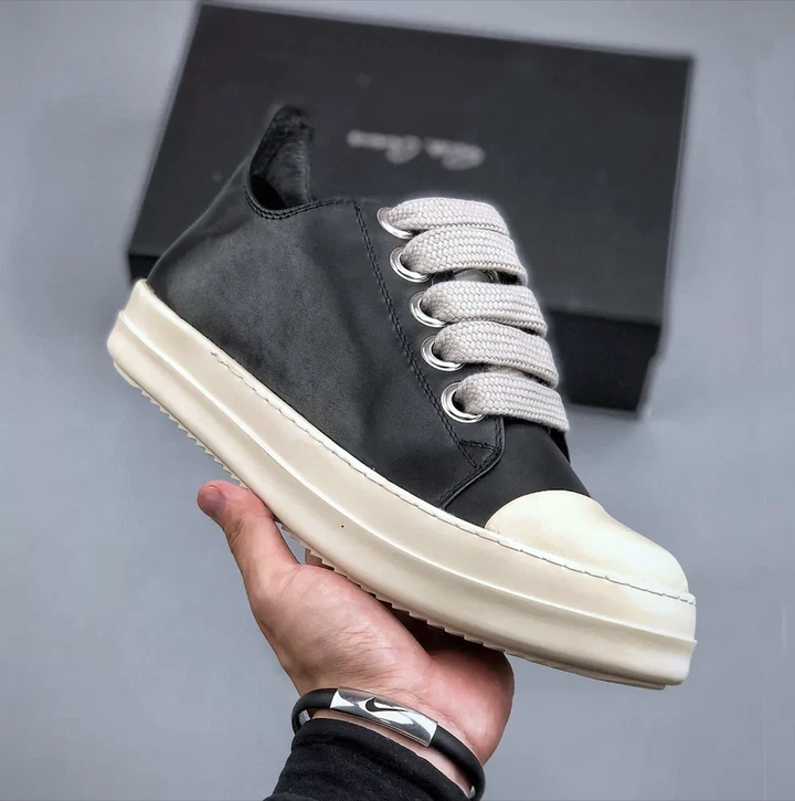 Rick Owens низкие кожаные